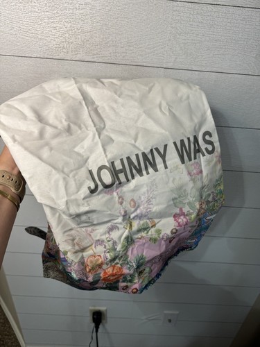 Johnny Was Blooming Breeze Envelope Crossbody Bag Purse MSRP $498 NWOT