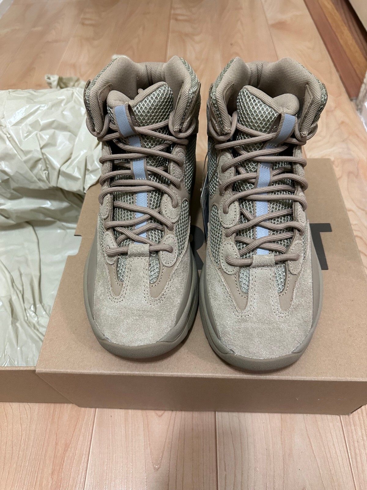 Adidas Yeezy Desert Boot Rock - Size 9 - EG6462 | eBay