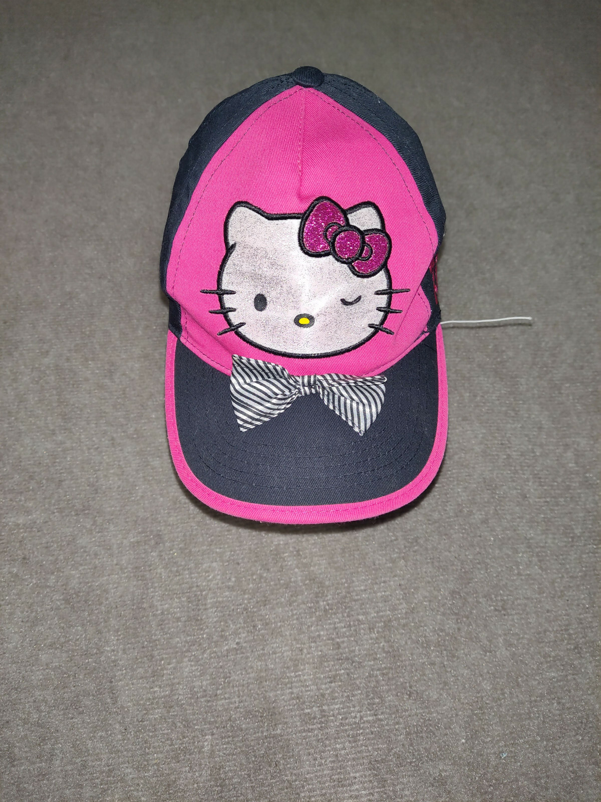 Youth Hello Kitty ball cap Black & Pink | eBay