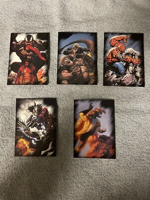2010 Marvel: Heroes & Villains (Rittenhouse) Base Card #40 MOON KNIGHT VS. VENOM