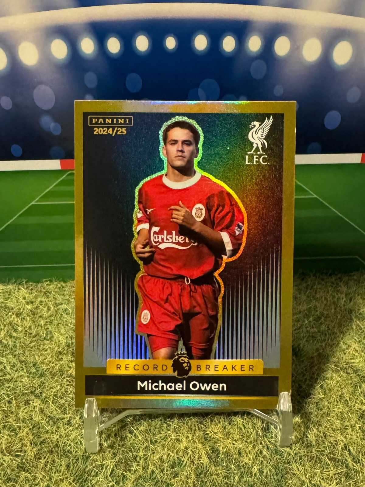 Panini Premier League 2025 Sticker Record Breaker Michael