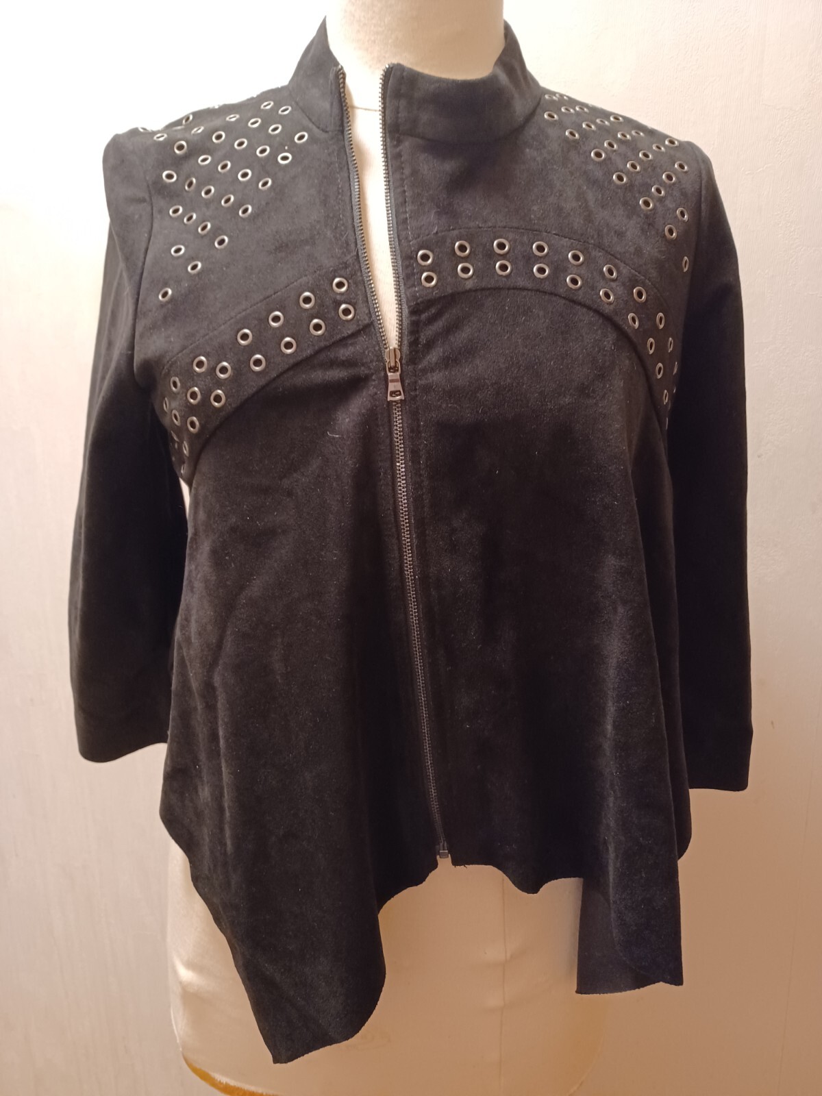 BCBGMAXAZRIA - bcbgmaxazria ジャケット　ジッパー　S-M ブルー　品番185 s-l1200.jpg