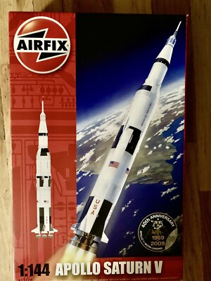 Airfix 1/144 Apollo 11 Saturn V Moon Rocket Brand New Sealed.