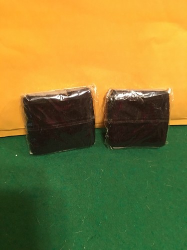 Miller Lite Beer Sweat Wrist Band Black With White Logo NIP Pair (2)