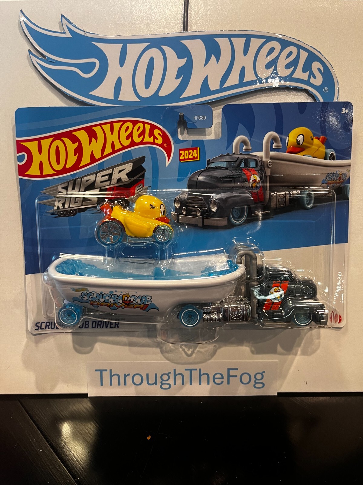ホットウィール スクラバ・ダブ・ドライバー 2024 Hot Wheels Super Rigs Scrubba Dub Driver Sealed | eBay