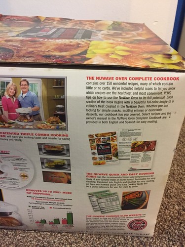 New With Box NuWave Oven Air Fryer Infared Cooker With Bonus Gift