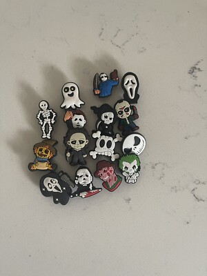15 Halloween Croc Charms