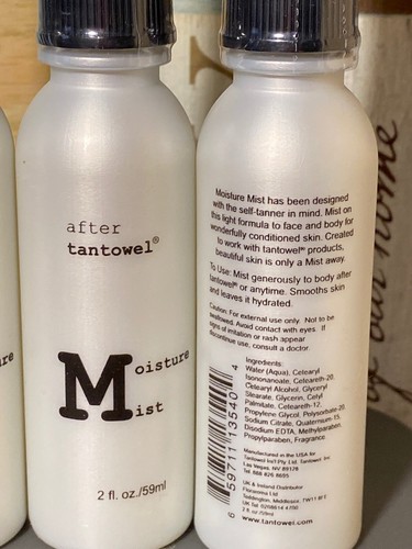 3 After TanTowel Moisture Mist 2 oz. Smoothing Hydrating Mist After Self-Tanner