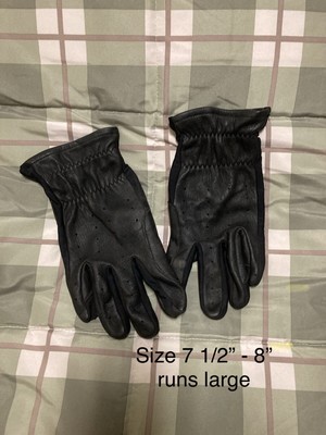 Black SALE Expander Horse Riding Glove Elico One Size
