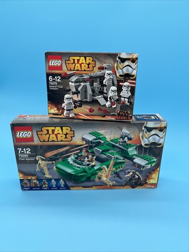 LEGO Star Wars: Flash Speeder 75091 + 75078 Imperial Transpo