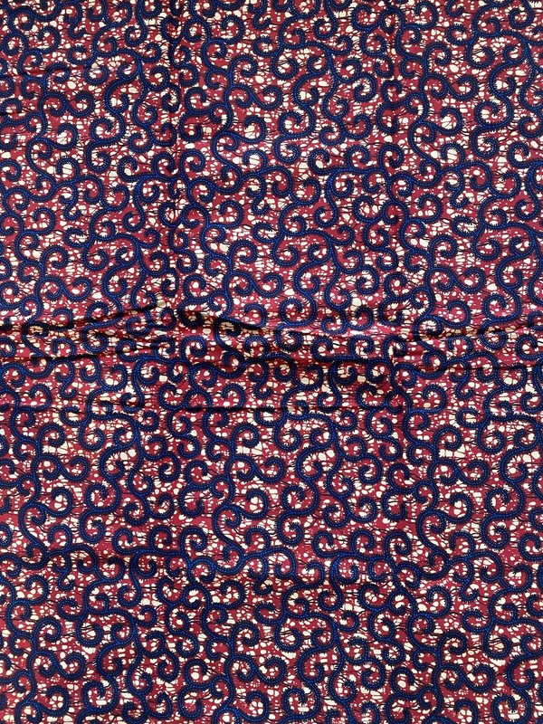 Coupons De Tissus Pagne Wax Africain Africain 2 Yards / ð¯% Coton QualitÃ© Sup