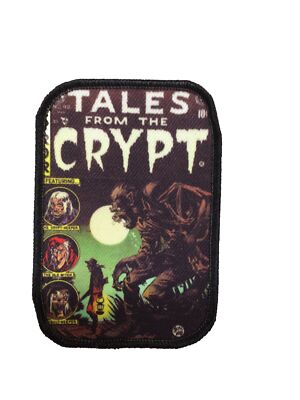 Tales From The Crypt #46 Comic Patch Horror Embroidered Iron On Applique New 1