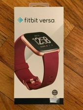 fitbit versa ruby rose gold