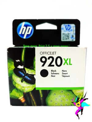 ORIGINAL HP 920XL SCHWARZ TINTENPATRONEN - CD975AE - OFFICEJET 6000 - MHD2025