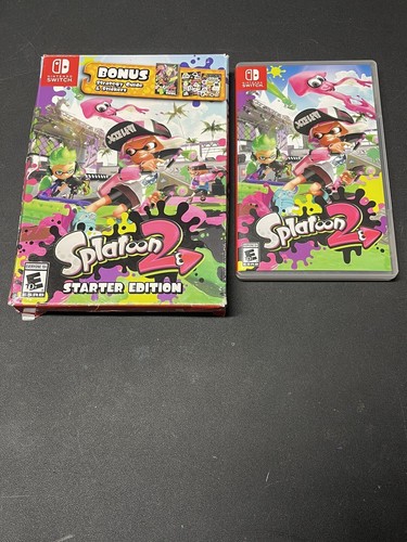 SPLATOON 2 (Nintendo Switch, 2017) OEM Case Box Only NO GAME