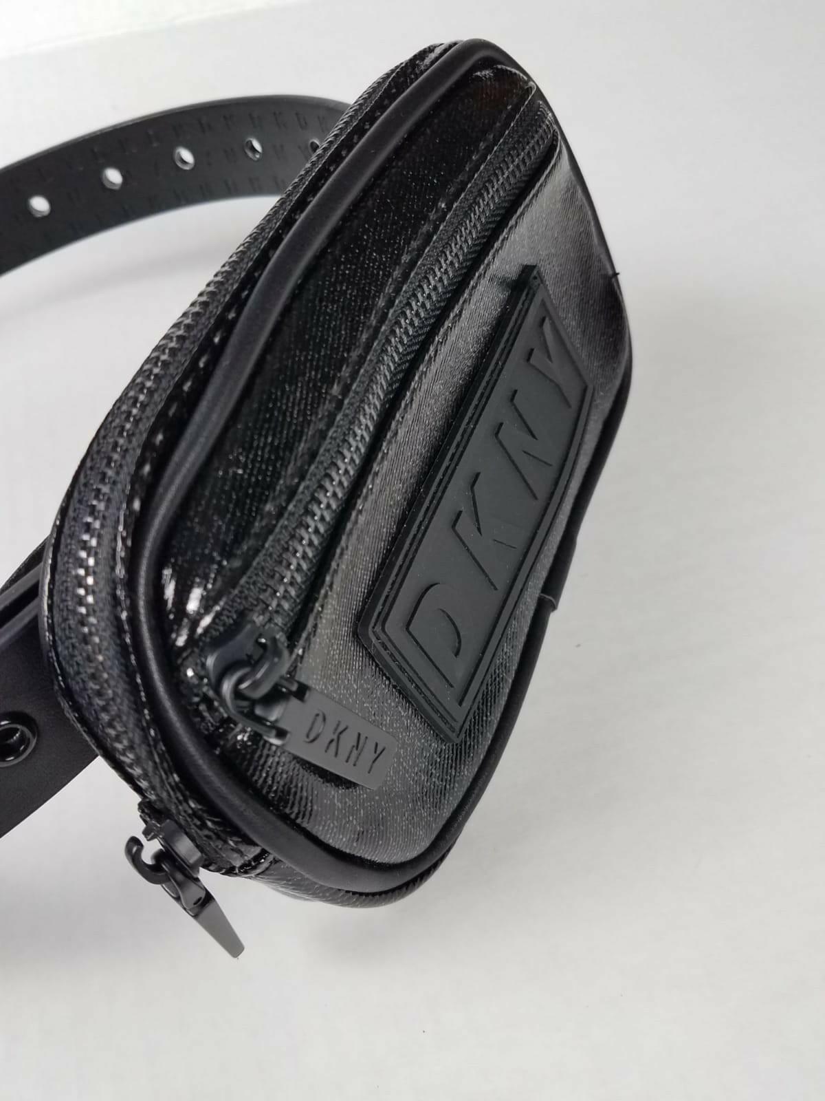 DKNY Black Fanny Pack Waist Belt Bag Mini Dress Waist Bag Size Medium Small 58 eBay