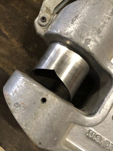 NICE USED, GOOD, Stud Punch,Plumber's GREENLEE 713 (2-5/8