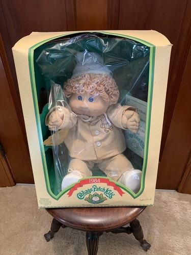 VTG 1984 Cabbage Patch Doll Arlo Wylie NIB Authentic