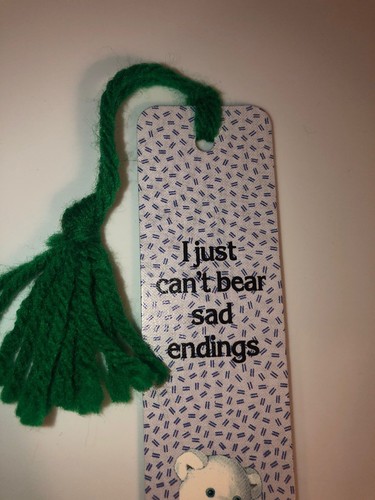 Vintage 80’s Teddy Bears Bookmark Tassel Antioch 1985 Bearly Yours