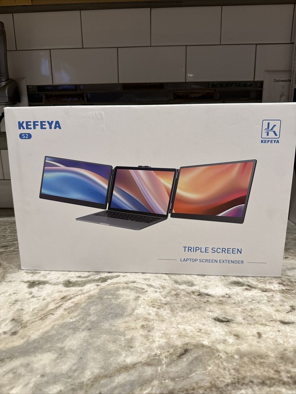 🌳Kefeya S2 Tripple Laptop Screen Extender 14" 1080P FHD 13"-17.3
