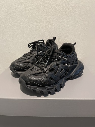 Balenciaga Kid's Track 2 Caged Trainer Sneakers Size 10 US