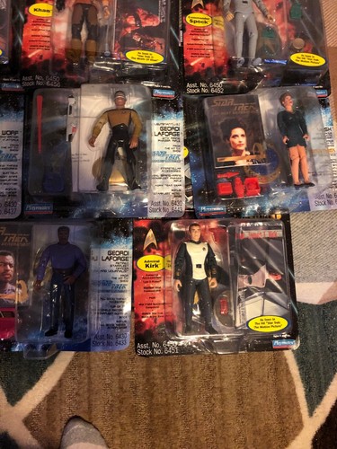28 Different Factory Sealed Star Trek Figurines Free Shipping