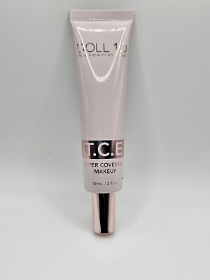 Doll 10 T.C.E Super Coverage Makeup Light 2 oz Jumbo Size - New
