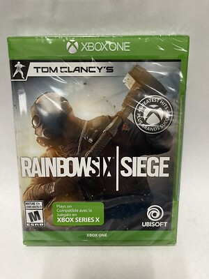 NEW SEALED Tom Clancy's Rainbow Six Siege - Microsoft Xbox One And X