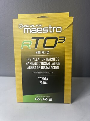 iDatalink HRN-RR-TO3  Installation Harness for Maestro | 2018 +