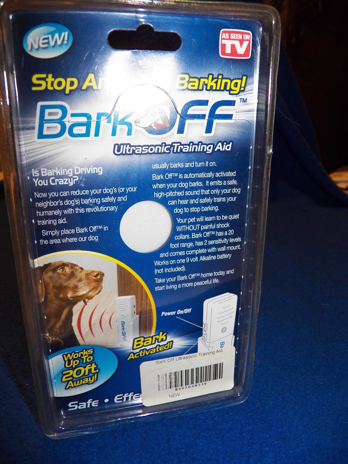 BARK OFF FOR DOGS NEW