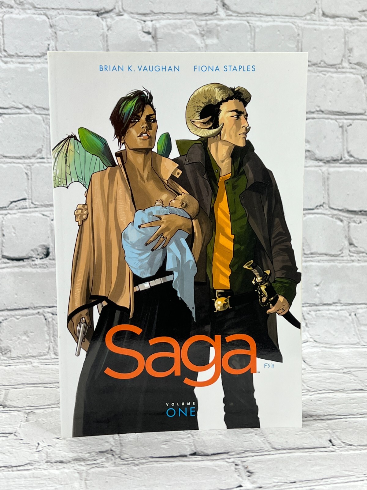 Saga Volume 1 by Brian K Vaughan, Fiona Staples [5th Print · 2015