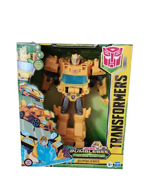 Transformers Bumblebee Actionfigur Licht Sound Cyberverse Adventures Hasbro Neu 