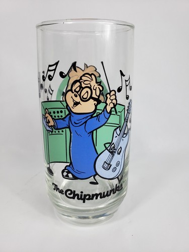 Vintage 1985 The Chipmunks Simon Collectors Glass Bagdasarian Productions (250)