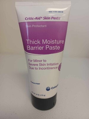 Coloplast Critic-Aid Thick Moisture Barrier Paste Skin Protectant 6 Oz EXP 02/25