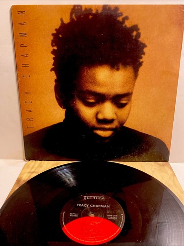 Tracy Chapman 1st LPレコード　US盤　1988年 NICE! Vtg 1988 TRACY CHAPMAN Album S/T Record 1ST PRESSING