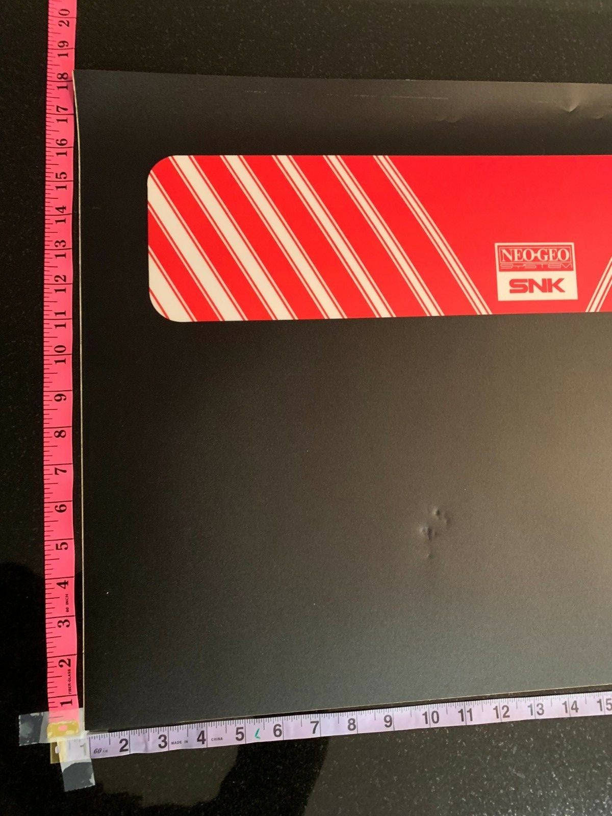 SNK NEO GEO Generic CPO Control Panel Arcade Cabinet Vinyl Stickers Decals NOS