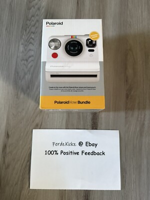 Polaroid Now Bundle- Instant Camera - White - Brand New Sealed