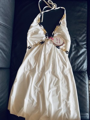 Sommerkleid am hals zum Binden Gr.SM Neu mit Etikett