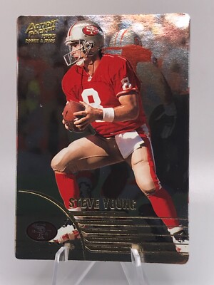 Steve Young 1995 Action Packed Rookies & Stars Star Gazers #1 49ers Sharp SP NM