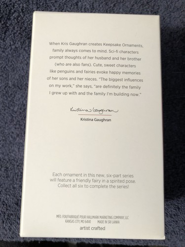 2018 Summer Snow Cone Fairy Hallmark Ornament Friendly Fairies #6 in Series