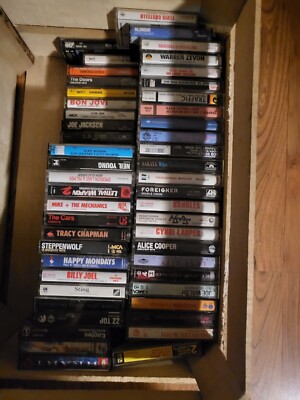 A-M cassette tapes classic  hard rock pop hair metal r&b 70s 80s 90s you pick 