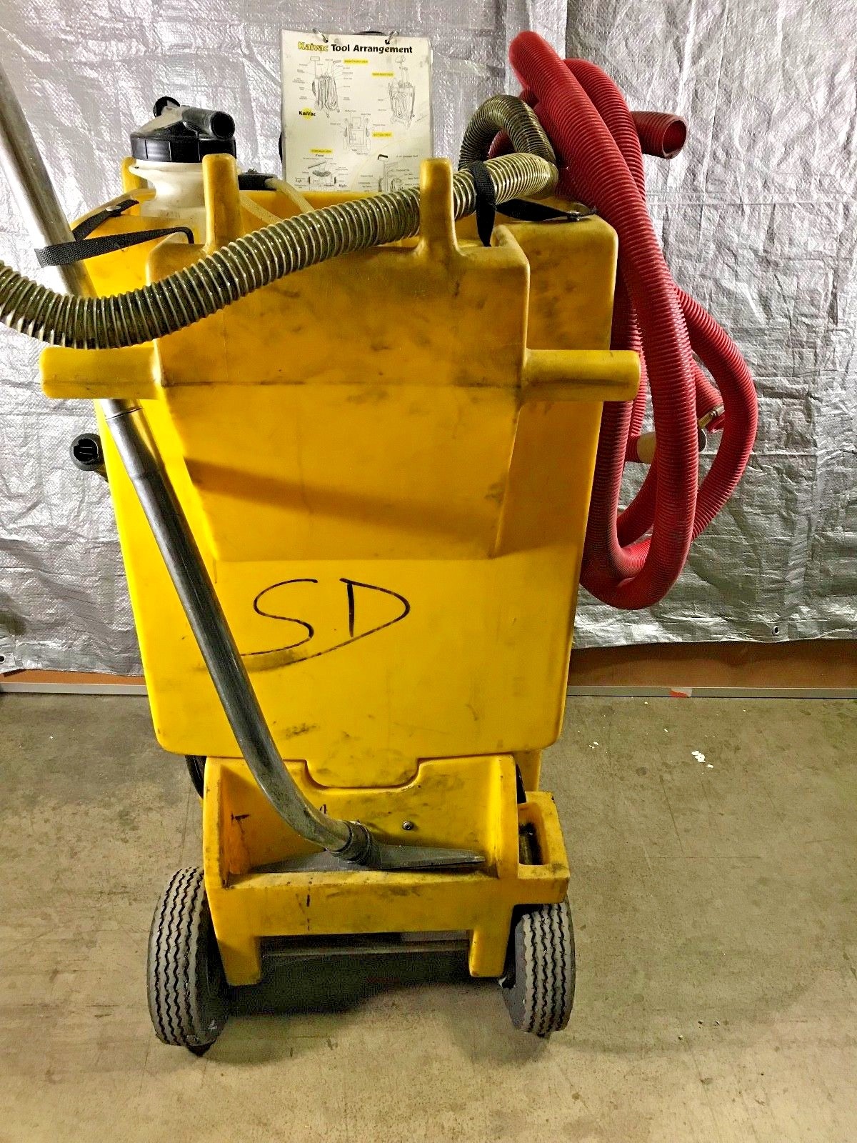 Kaivac Surface Cleaner, No Touch Cleaning System, Model KV120