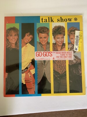 GO-GO'S, Talk Show Vinyl LP [with hype sticker] USA Sealed 