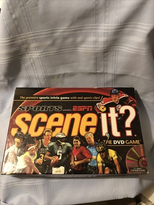 NEW! 2005 Scene It? SPORTS Edition powered by ESPN The DVD Sports Trivia Game