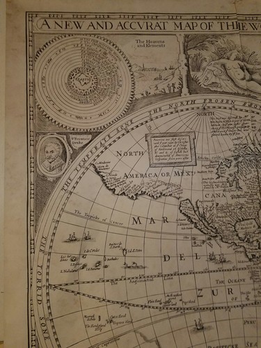 1976 Vintage World Mural Map,National Geographic Society