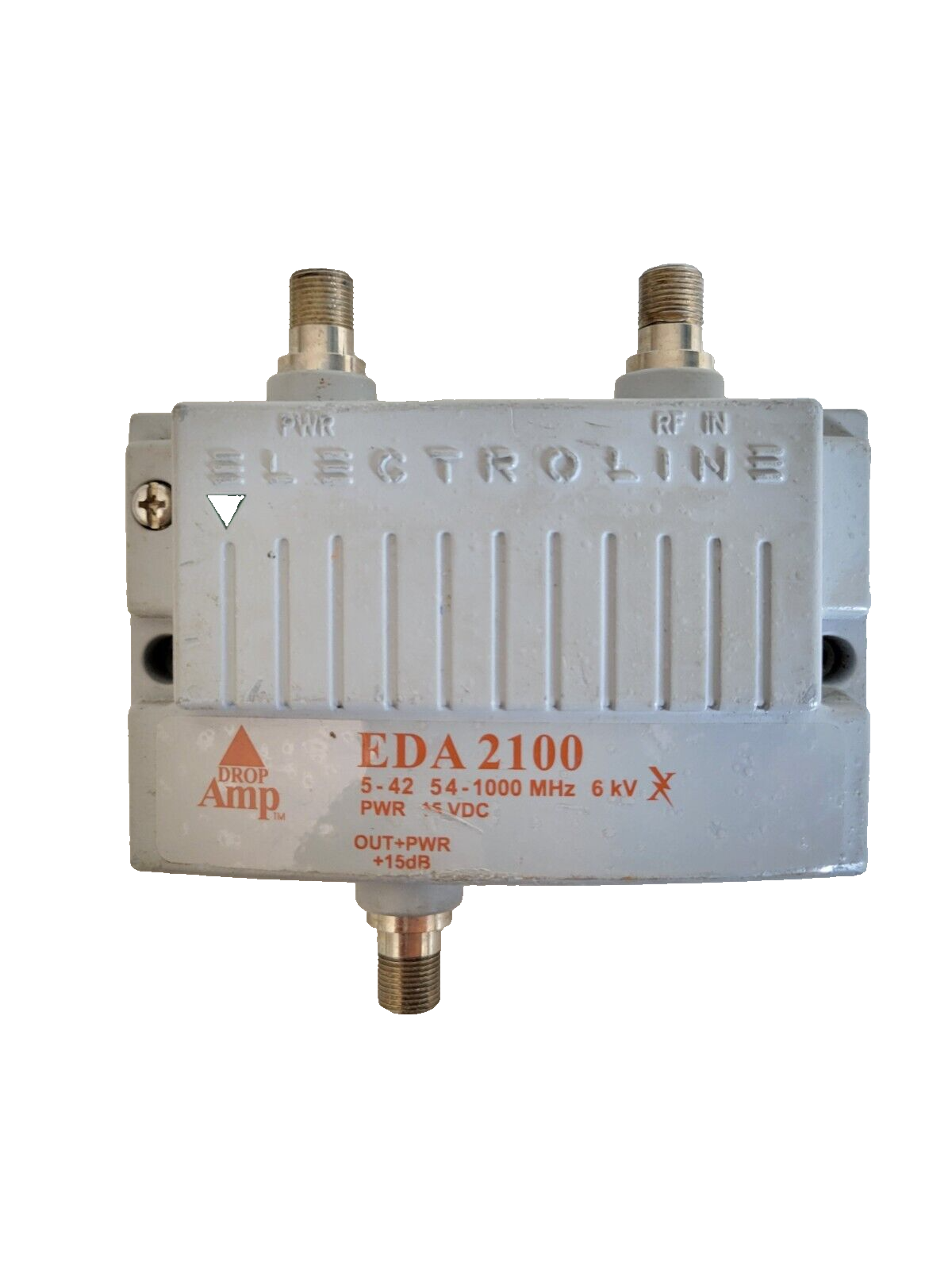 Electroline EDA2100 Drop Amp 54-1000MHz Good Used Condition - Picture 1 of 4