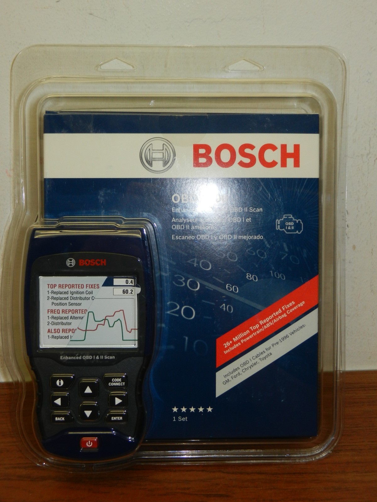 Bosch Obd 1300 Engine Diagnostic Scan Tool - Obd I / Ii Brand New Fast