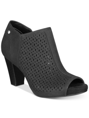 

Женские черные туфли GIANI BERNINI 1/2 дюйма на платформе Angye с круглым носком Shootie 5,5 м, Черный, ANGYE