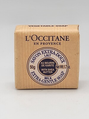 L'Occitane Shea Butter Extra Gentle Soap Milk 1.7 oz NEW Sealed