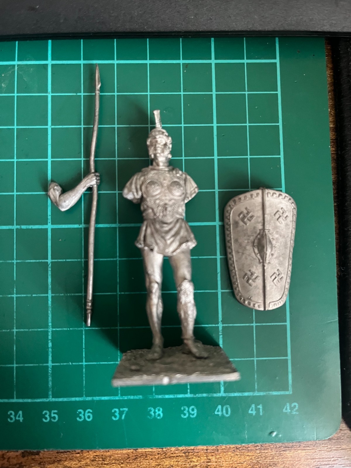 St George Cross Studio - The Ancient Italics. Samnites Warrior. 3 c. BC